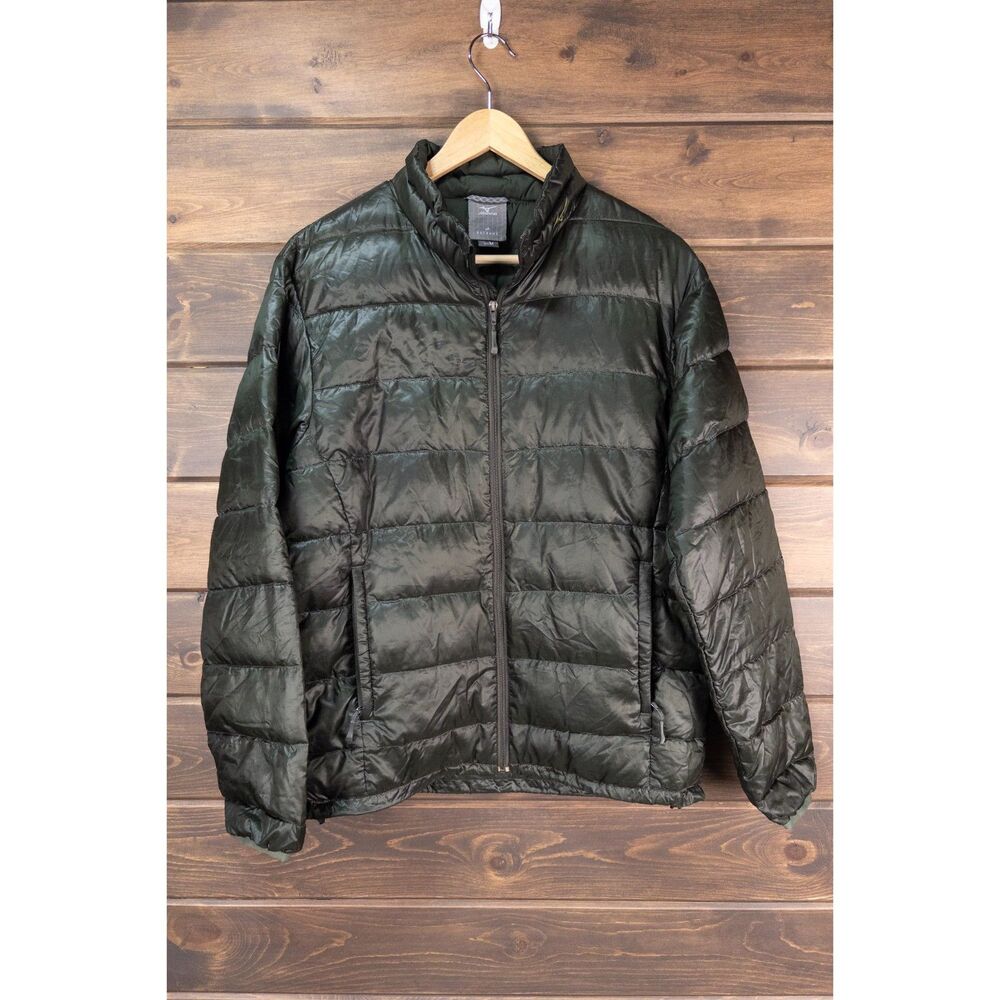 Mizuno Outdoor Breath Thermo 90/10 Down Puffer Jacket Men's Medium Japan Green